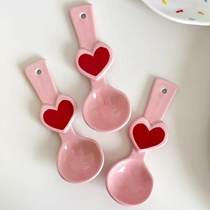 Cute Cartoon Ceramic Spoon