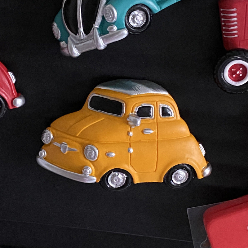 Retro Car Refrigerator Magnet