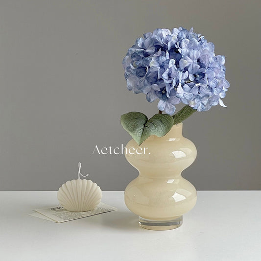 Modern Wavy Ceramic Vase