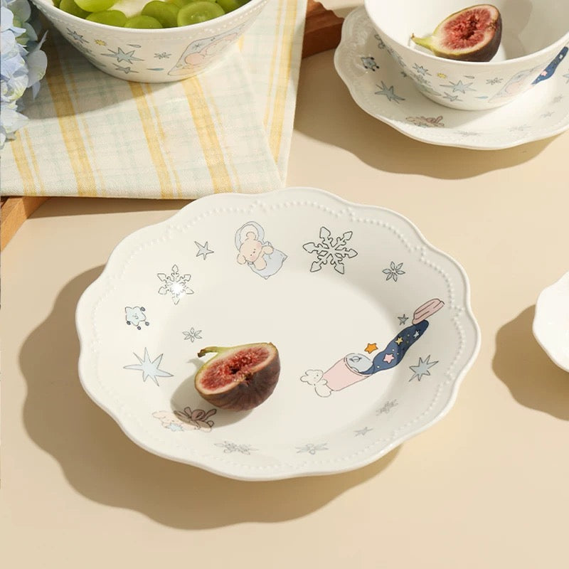 Dreamy Cartoon Ceramic Tableware