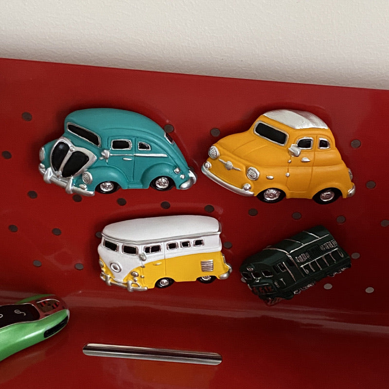 Retro Car Refrigerator Magnet