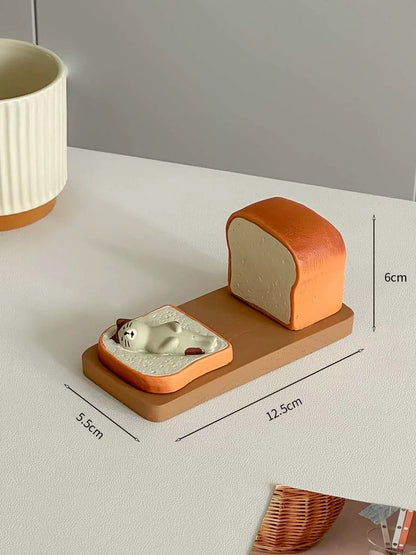 Toast Cat and Puff Cat Phone Stand