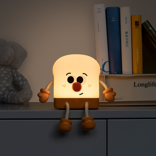 Cute Toast Night Light