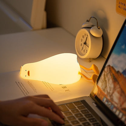 Lying Flat Duck Night Light