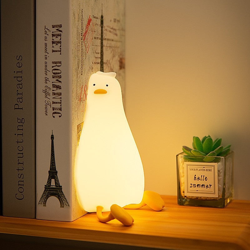 Lying Flat Duck Night Light