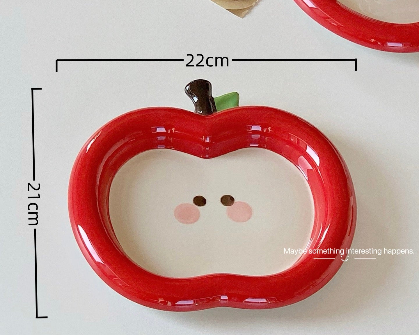 Cute Apple Shaped Plate