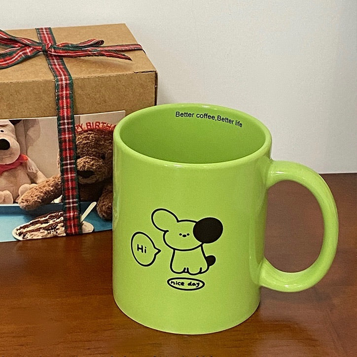 Sitting Puppy Mug