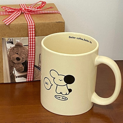 Sitting Puppy Mug