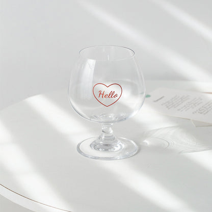 Heart Glass Cup