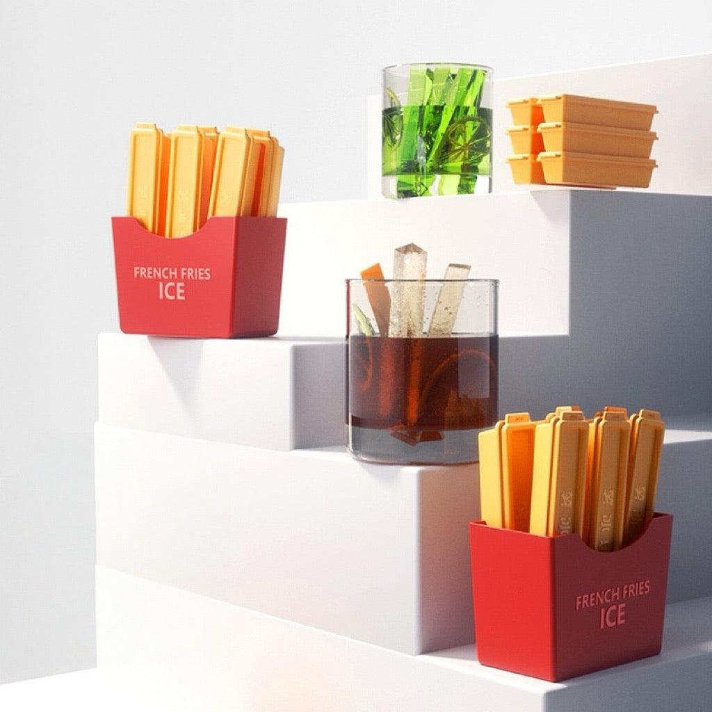 French Fries Ice Tray Refrigerator Magnet