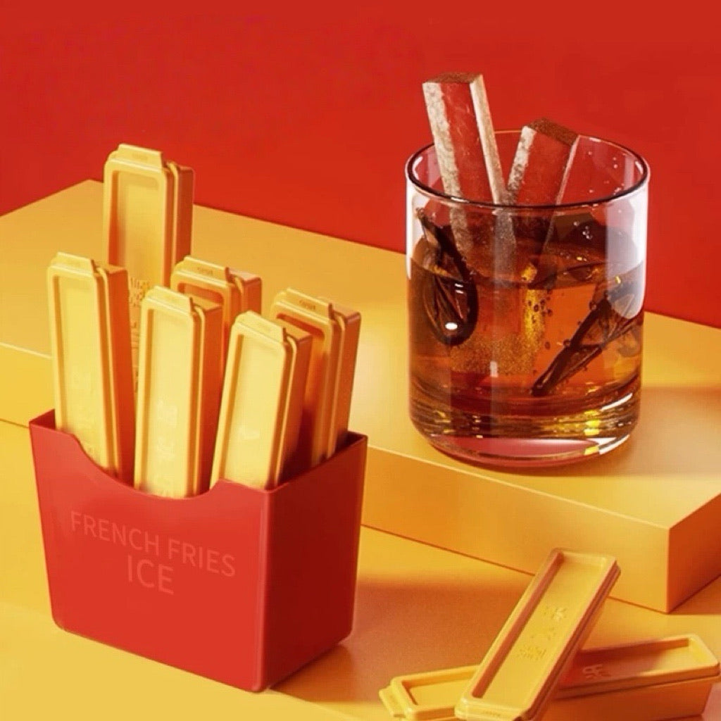 French Fries Ice Tray Refrigerator Magnet