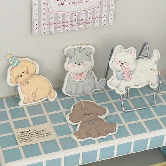 Cute Puppy Cellulose Sponge Dishcloth