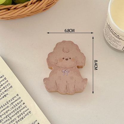 Cartoon Dog Beech Wood Fridge Magnet Bottle Opener
