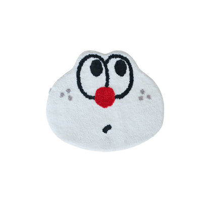 Cloud-Shaped Nap Time Flannel Plush Rug Set (2 Pieces)
