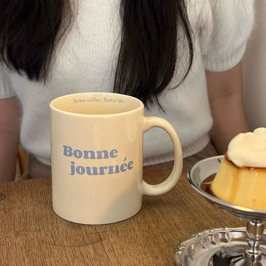 Bonjour Ceramic Mug