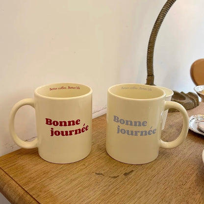 Bonjour Ceramic Mug