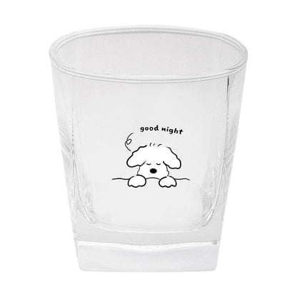 Cute Korean Style Puppy Glass Cup