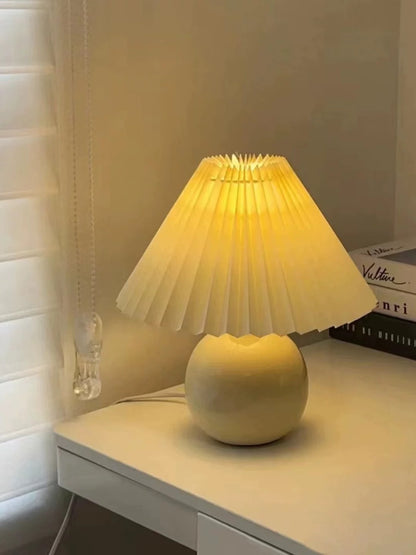 Folding Paper Lampshade Table Lamp