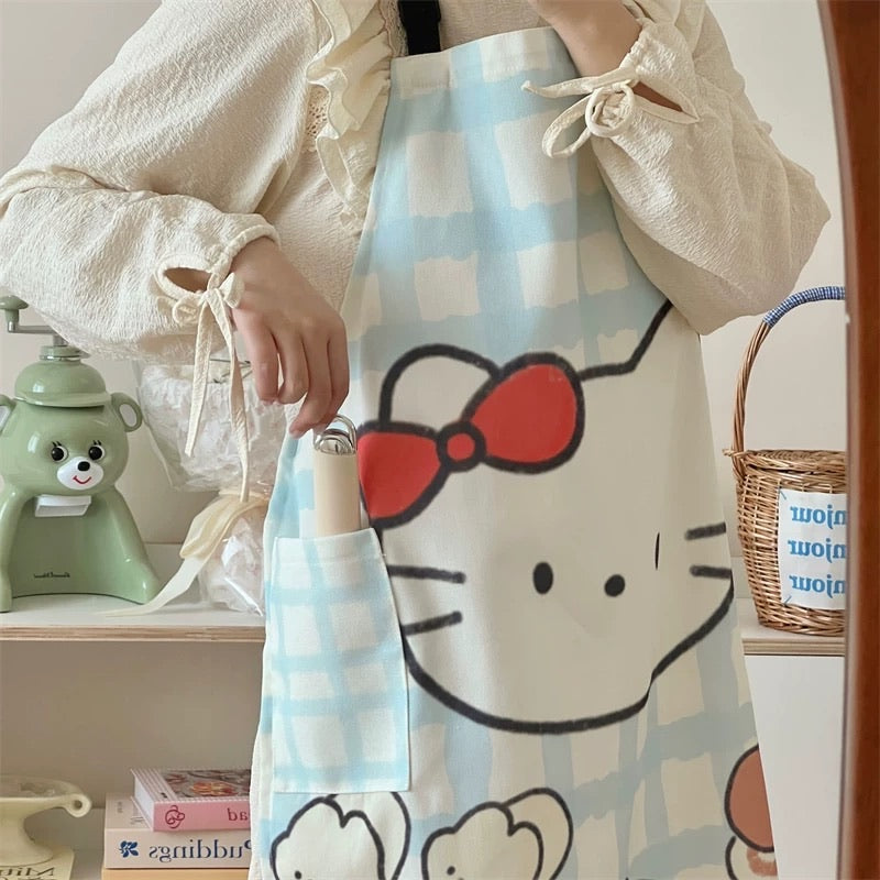 Adorable Cartoon Kitchen Apron