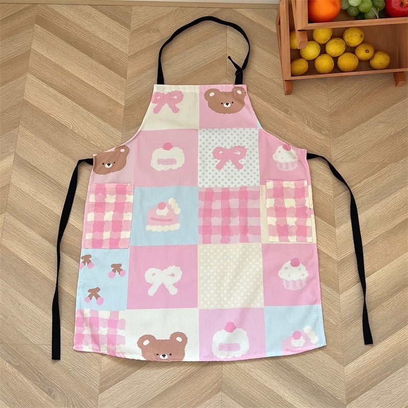 Adorable Cartoon Kitchen Apron