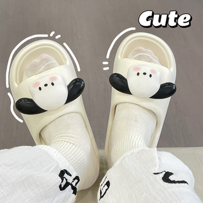 Cute Dog Non-slip Home Slippers