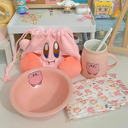 Kirby Pink Ceramic Bowl