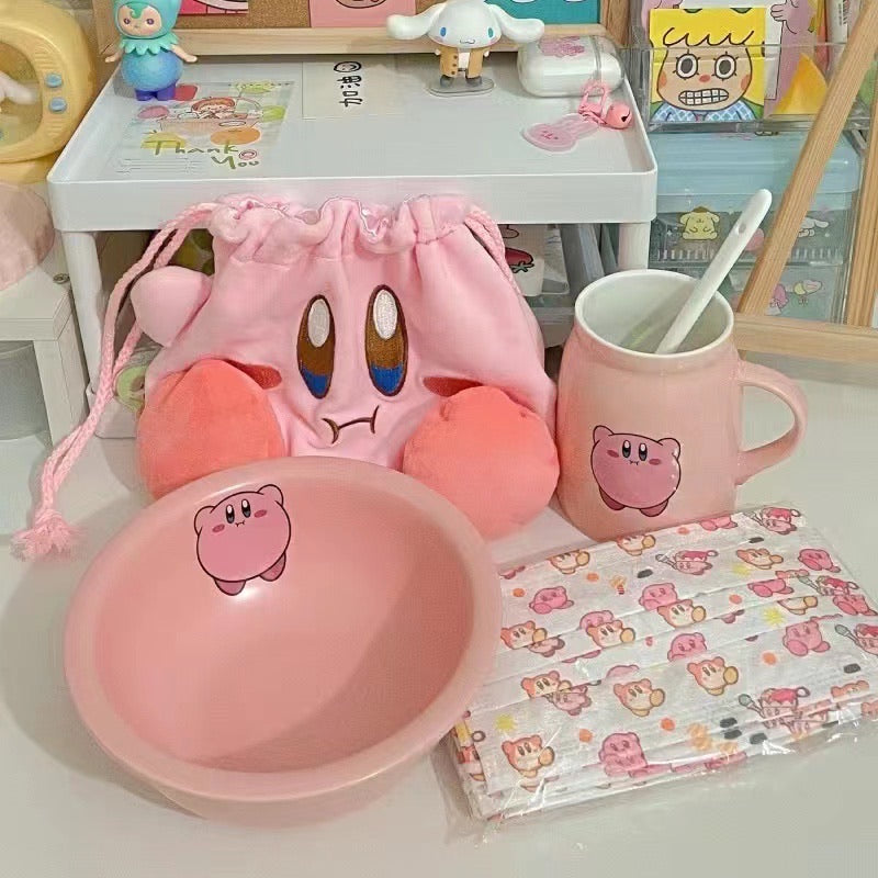 Kirby Pink Ceramic Bowl