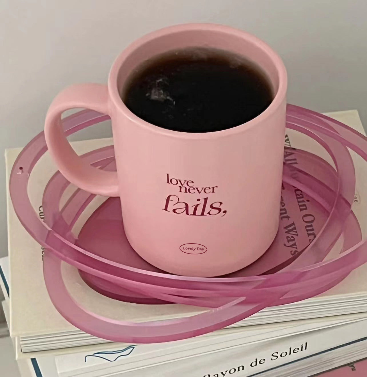 Pink Romance Ceramic Mug