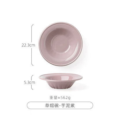 Minimalist Colorful Ceramic Bowl