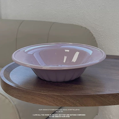 Minimalist Colorful Ceramic Bowl