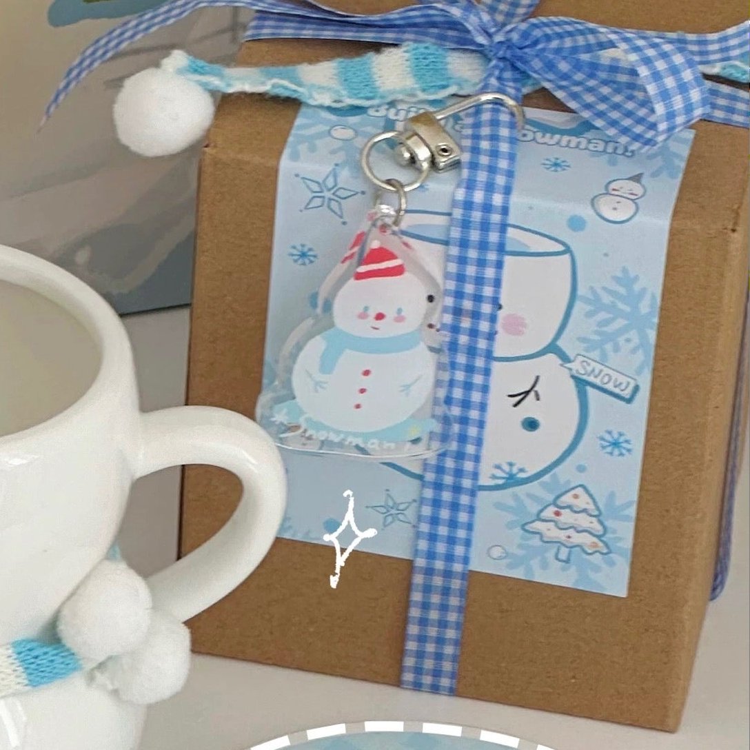 Adorable Snowman Mug with Gift Box