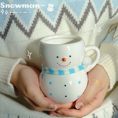 Adorable Snowman Mug with Gift Box