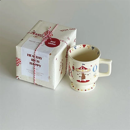 Carousel Ceramic Mug Gift Set (Limited Edition Christmas Packaging）