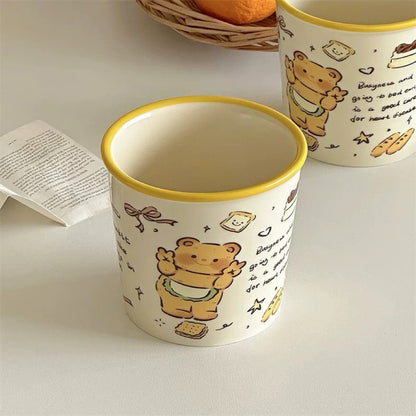 Butter Bear Themed Ceramic Mug