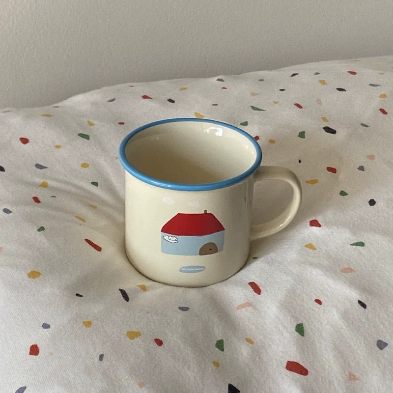 Cozy Cottage Ceramic Mug