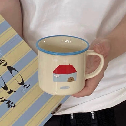 Cozy Cottage Ceramic Mug