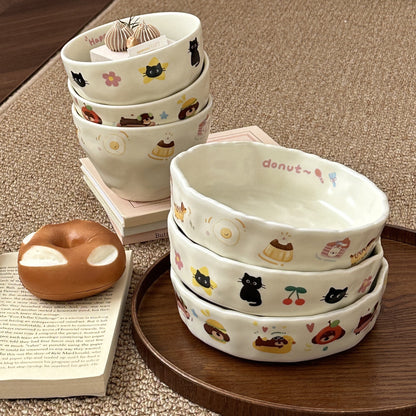 Cute Animal Dessert Tableware