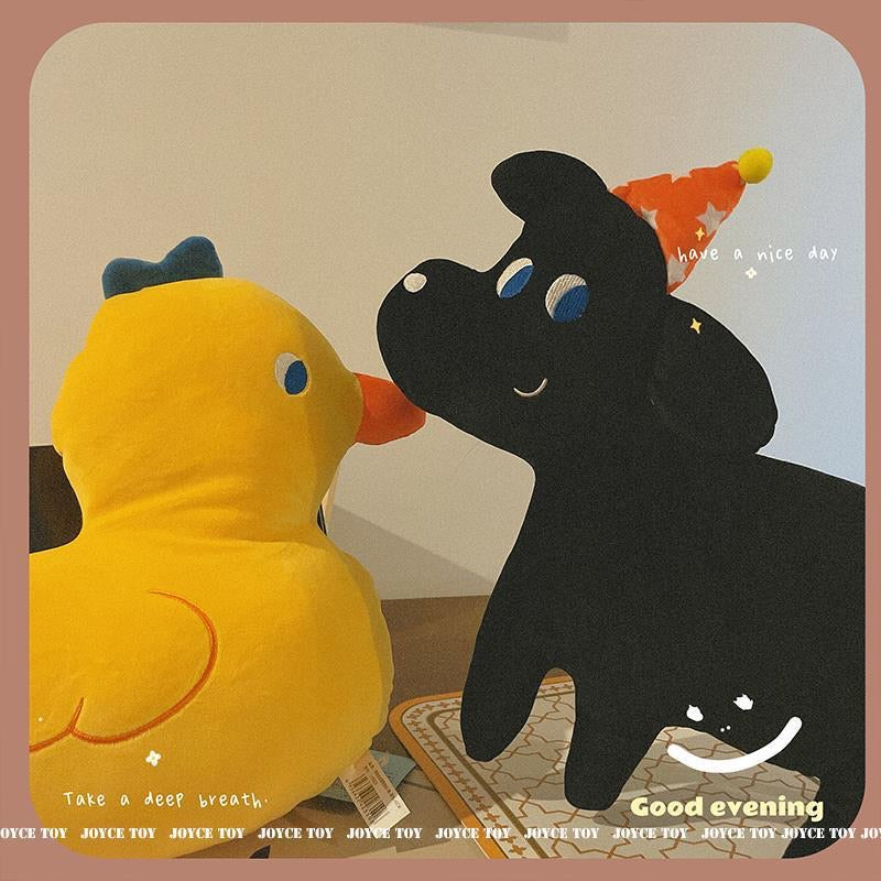 Quirky Duck&Dog Plush Toy Set (Set Of 2)