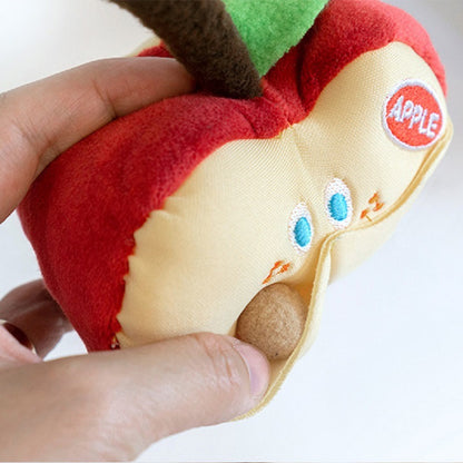 Cute Apple Hide&Seek Pet Toy