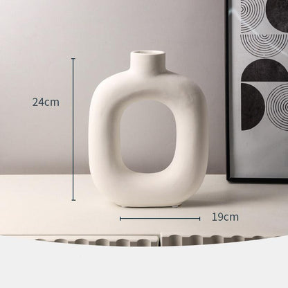 Creative Modern Ceramic Vase Decoration Set (Set Of 3)