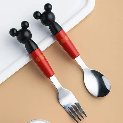 Mickey Cutlery Set (With Box)