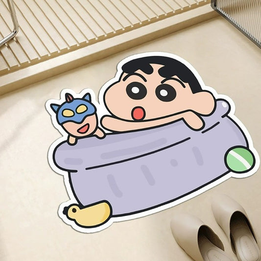 Crayon Shin-chan Diatomaceous Earth Bath Mat