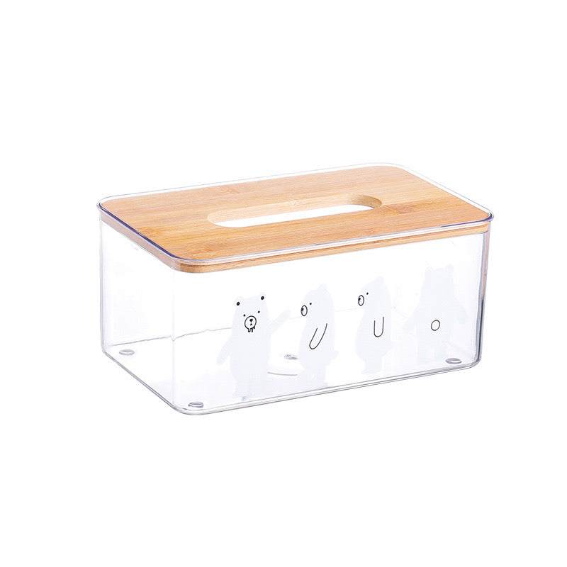 White Bear Tissue Box