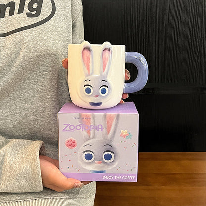 Zootopia 3D Relief Mug Set (Set of 2)