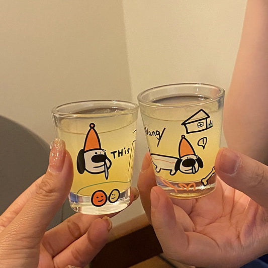 Runny Nose Puppy Sake Cup Set