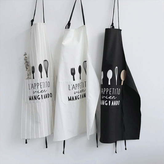 L'appetito MANGIANDO Kitchen Apron