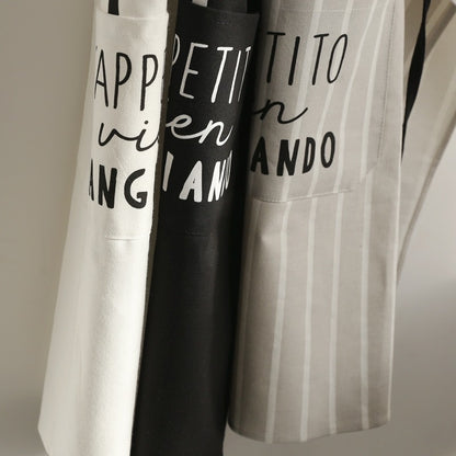 L'appetito MANGIANDO Kitchen Apron