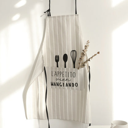 L'appetito MANGIANDO Kitchen Apron