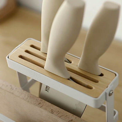 Multi-functional Cutting Board and Knife Holder