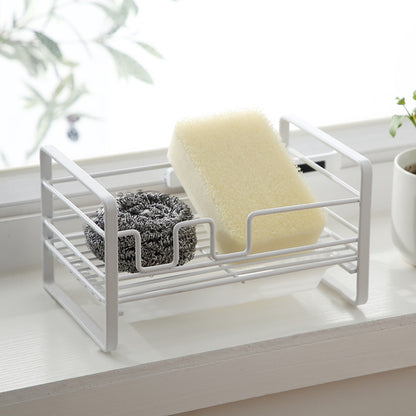 Multi-Functional Dishcloth Dish Drying Storage Rack